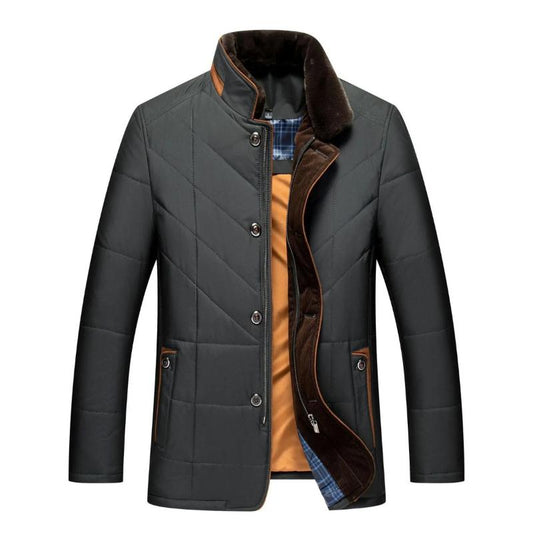 Jaxon | Men's High Collar Puffer Coat