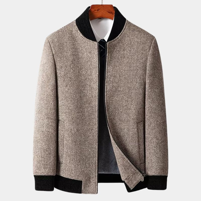 Axton | Stylish Wool Overcoat