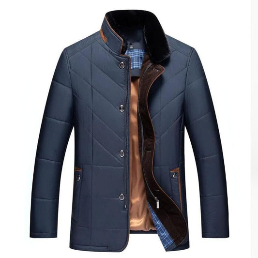 Jaxon | Men's High Collar Puffer Coat