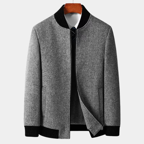 Axton | Stylish Wool Overcoat