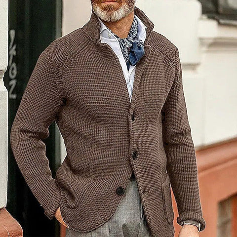 Dante | Men's Luxe Wool Cardigan