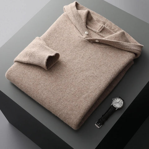 Elliot | Versatile Henley Sweater